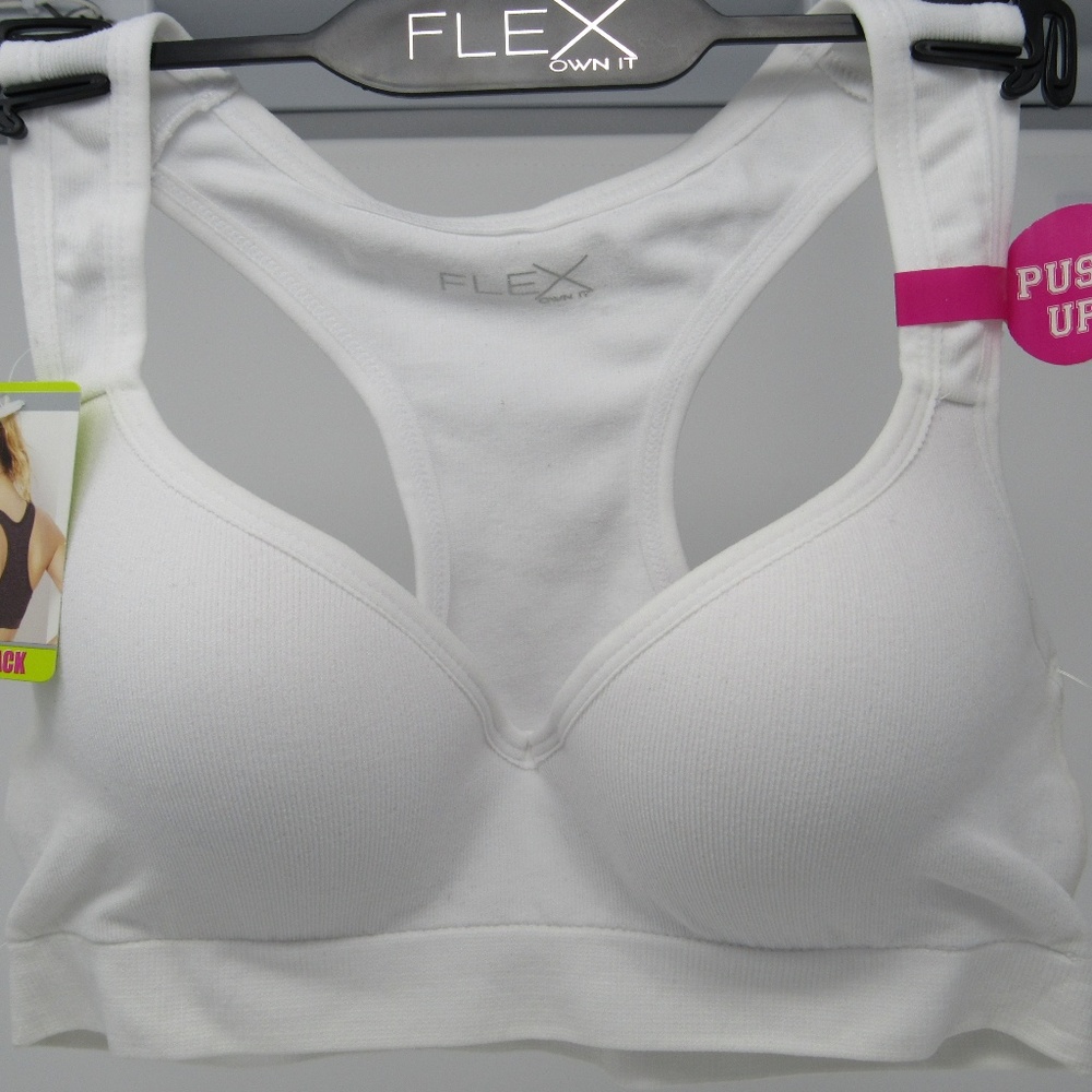 Flex Sports Bra Pushup Racerback